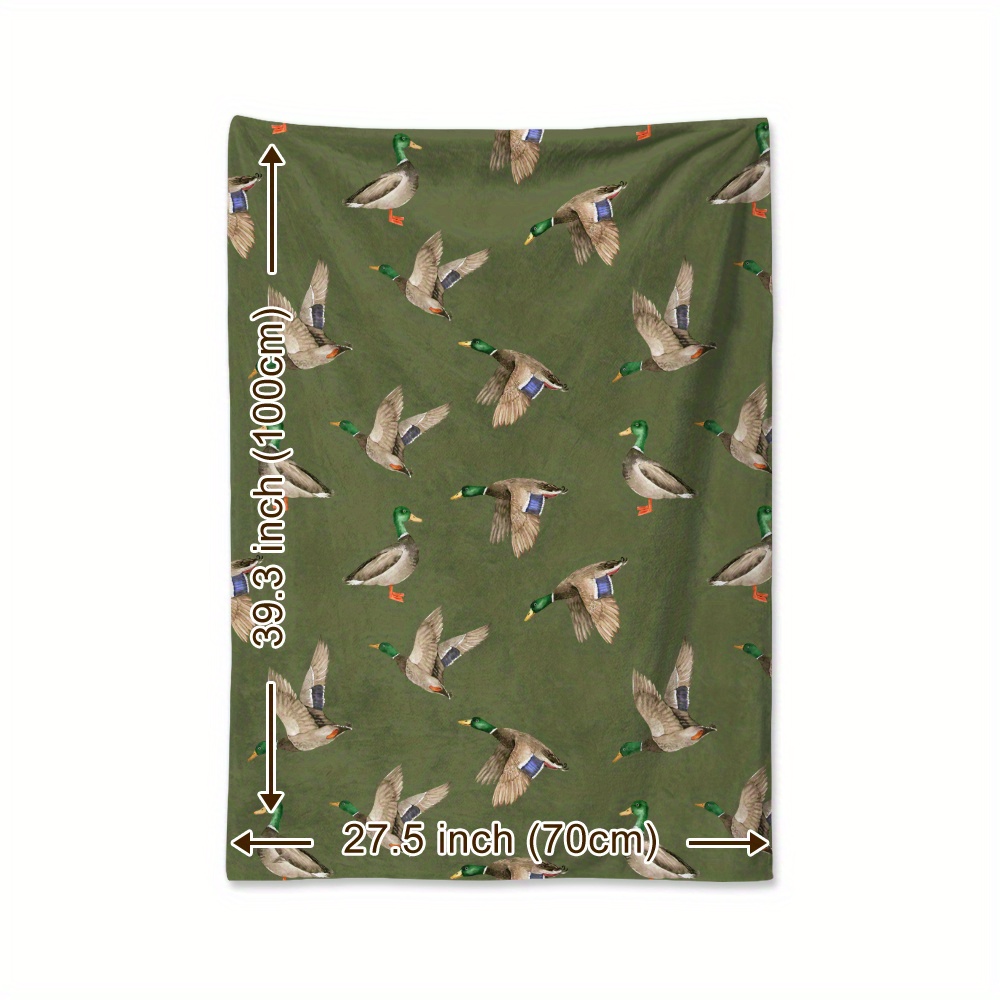 말라드 덕 플리스 담요 사냥 야외 프린트 담요 부드럽고 - Outdoor Hunting Gifts 리뷰 및 가격