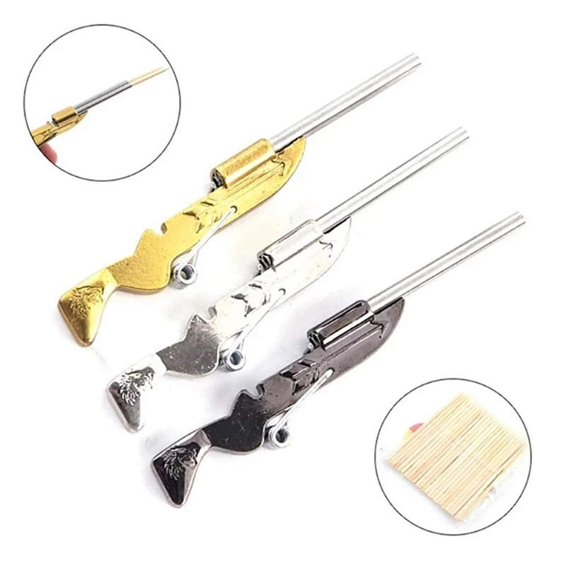 미니 이쑤시개 건, 재미있는 사냥 슈팅 장난감, 야외  - Outdoor Hunting Gifts 리뷰 및 가격