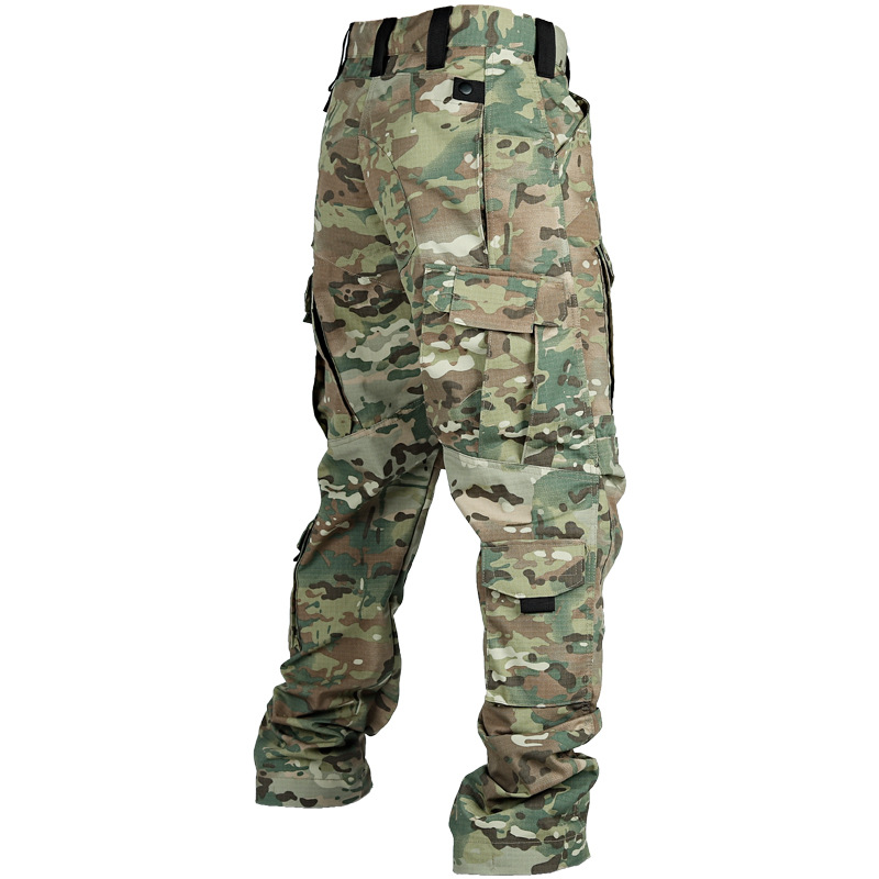 침입자 전술 바지 남성 캠핑 다중 포켓 비밀 서비스 하 - Hunting Outdoor Pants 리뷰 및 가격