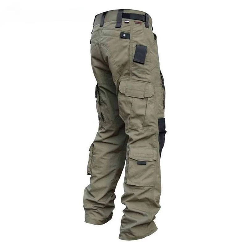 침입자 전술 바지 남성 캠핑 다중 포켓 비밀 서비스 하 - Hunting Outdoor Pants 리뷰 및 가격