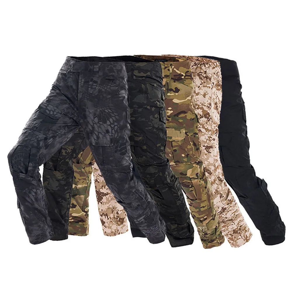 남성 전투 바지 전술 스포츠 바지 카모플라주 멀티캠 트 - Hunting Outdoor Pants 리뷰 및 가격