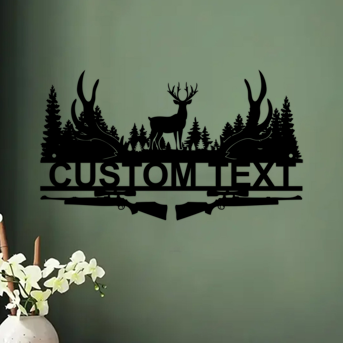 맞춤형 사슴 캐빈 금속 사인, 사슴 헌터 선물, 사슴  - Outdoor Hunting Gifts 리뷰 및 가격