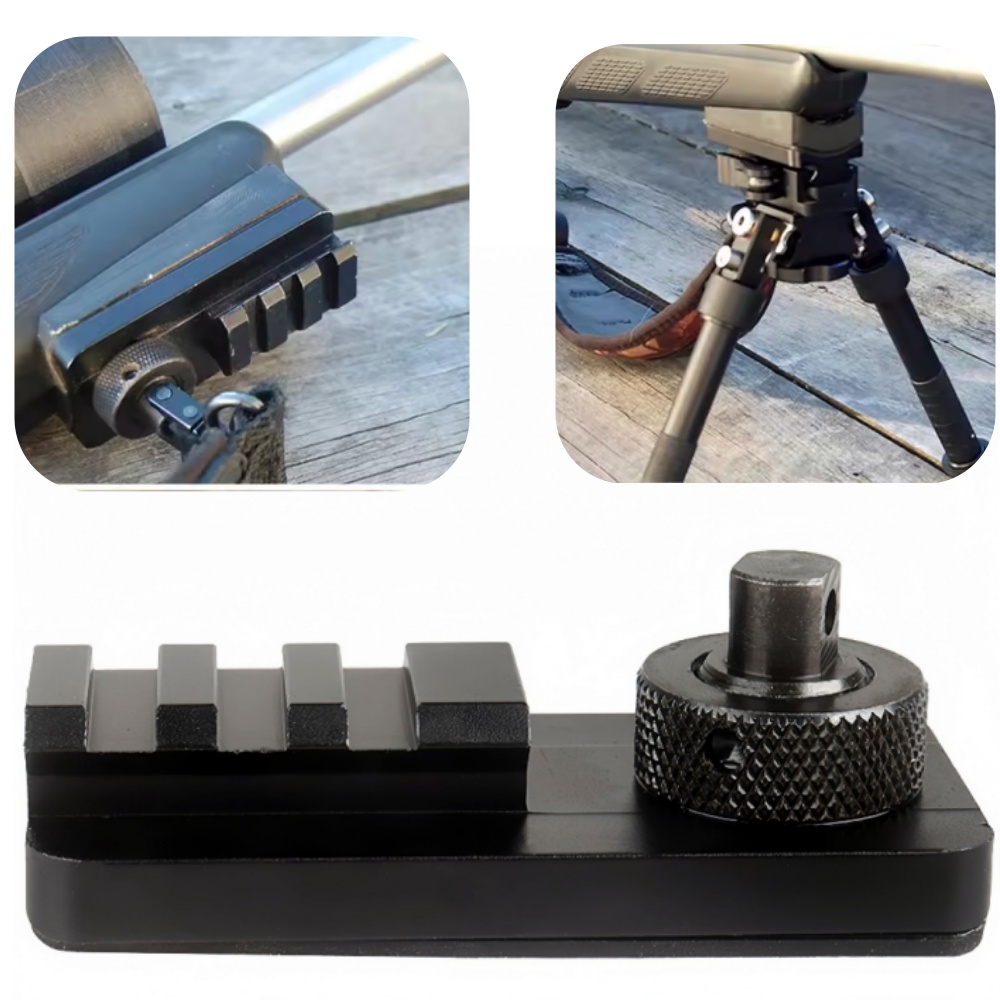 전술 Airsoft 소총 Bipod 사냥 20mm 마운 - Bipod Rifle Mount 리뷰 및 가격