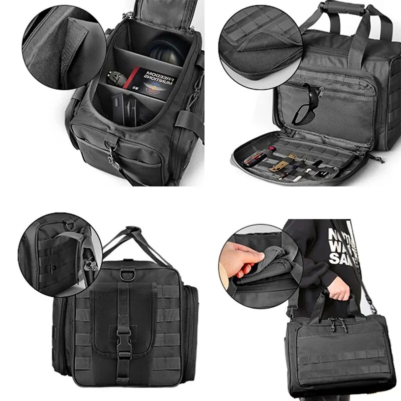 MOLLE 시스템을 갖춘 총기 사격장 보관 가방, 야외 - Hunting And Outdoor Supplies 리뷰 및 가격