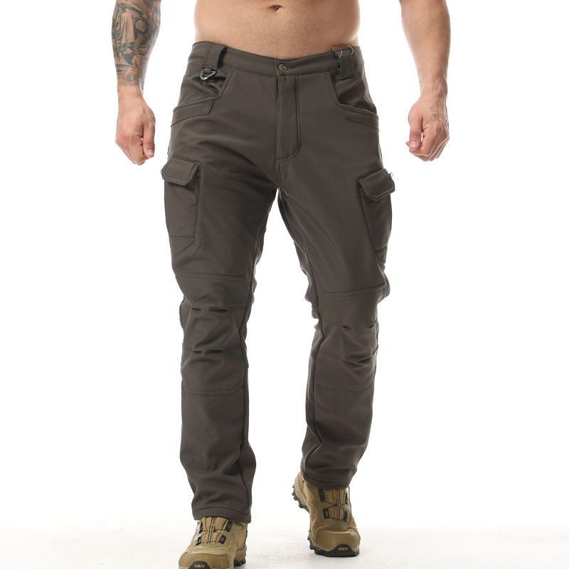 남성용 플리스 안감 부착, 신축성 있는 소재의 전술용  - Hunting Outdoor Pants 리뷰 및 가격