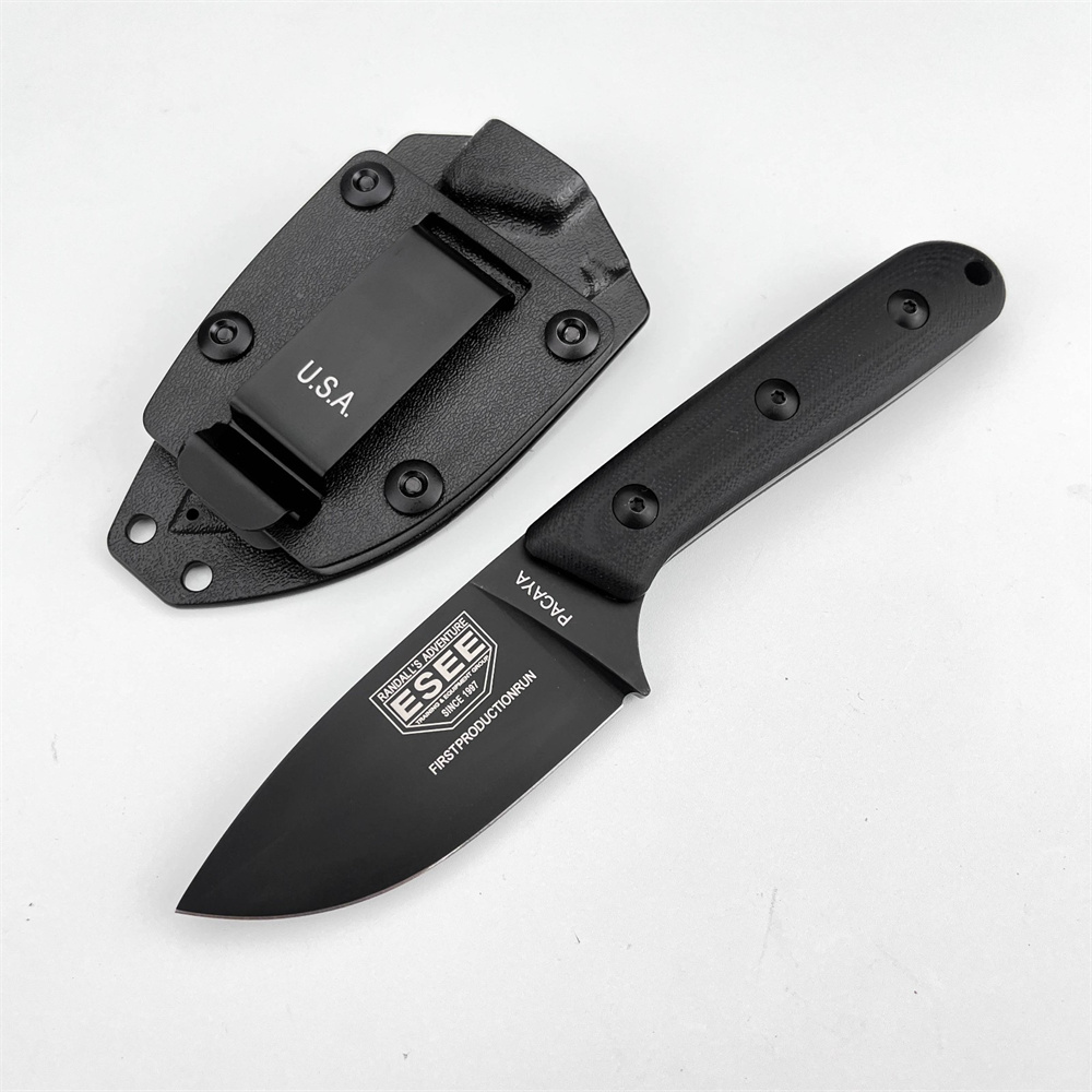 ESEE 고정날 서바이벌 나이프 휴대용 EDC 도구 마 - Outdoor Hunting Gifts 리뷰 및 가격