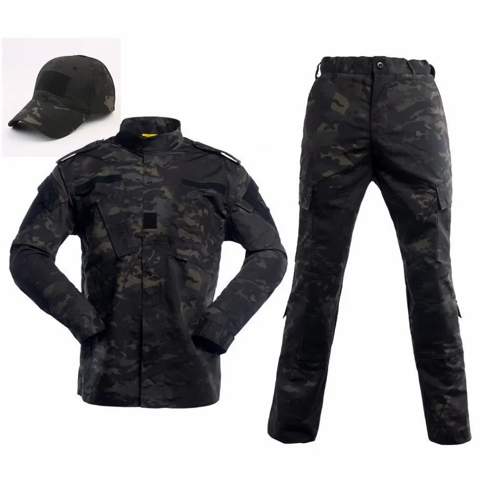 2026 멀티캠 전술 자켓 바지 세트, 네이비 BDU  - Hunting Outdoor Pants 리뷰 및 가격